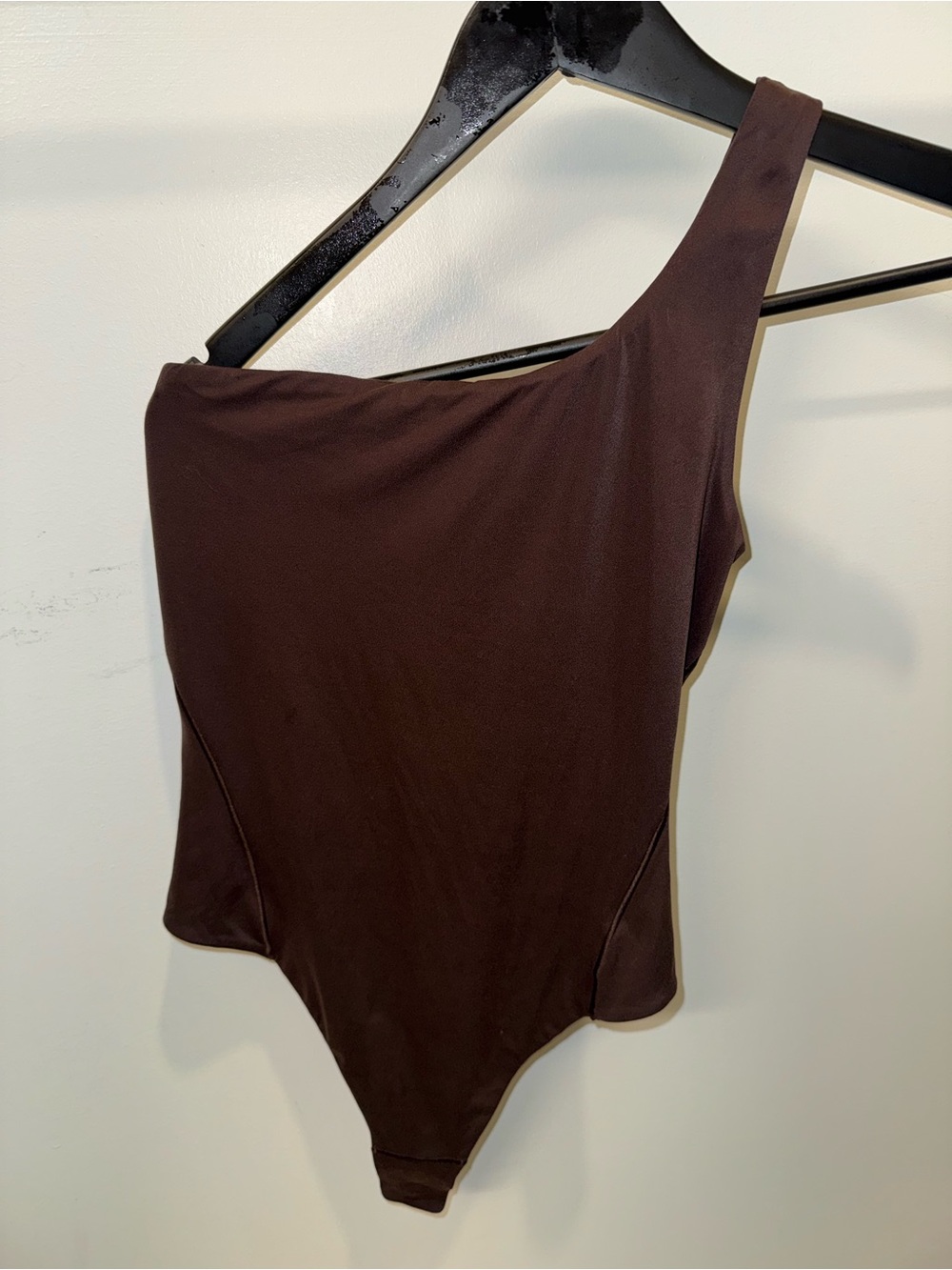 Lululemon wundermost one shoulder bodysuit